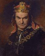 Friedrich von Amerling Bogumil Dawison as Richard III Germany oil painting artist